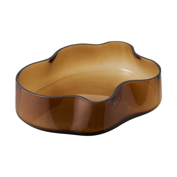 Stikla dekoratīva paplāte 29,5x24 cm – House Nordic