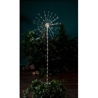 Āra gaismas dekorācija Star Trading Firework, augstums 100 cm