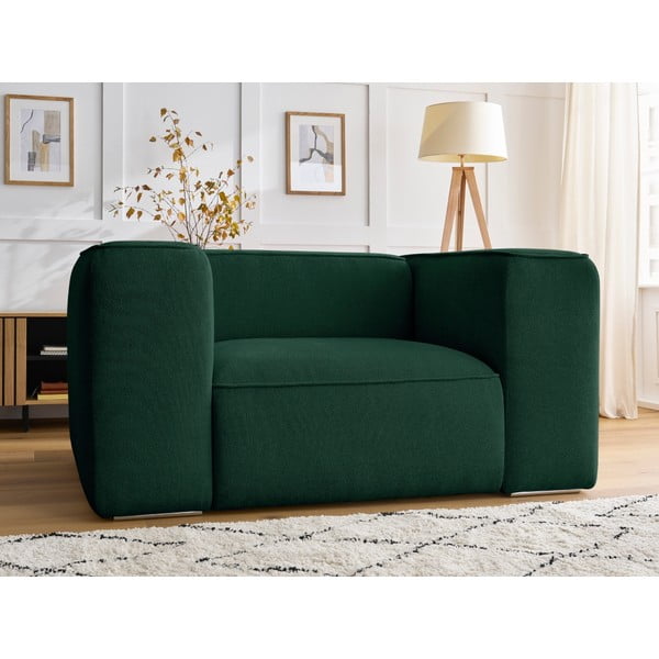 Tumši zaļš atpūtas krēsls Zephyr – Bobochic Paris-image-1