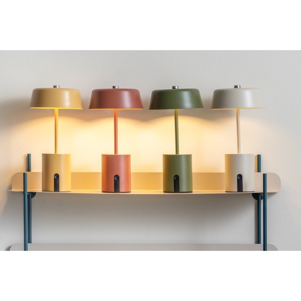 Okera dzeltena metāla LED galda lampa (augstums 22,5 cm) Elemental LED – Leitmotiv-image-2