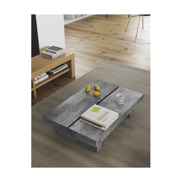 TemaHome Tokijas betona kafijas galdiņš, 94 x 25 cm-image-2