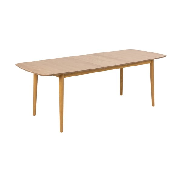 Izvelkamais ēdamgalds ar ozolkoka imitācijas virsmu 180x90 cm Montreux – Actona-image-4