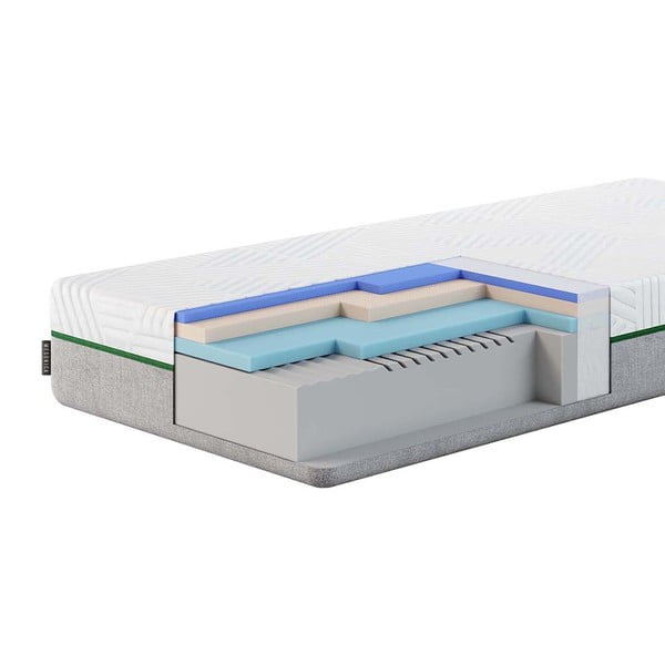 Vidēji stingrs lateksa matracis 140x200 cm Verte – MESONICA-image-2