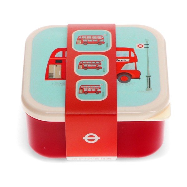 Bērnu pusdienu kārba 3x kastes Routemaster Bus – Rex London-image-3