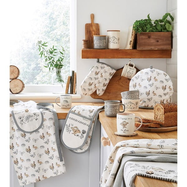 Kokvilnas trauku dvieļi (3 gab.) 45x65 cm Country Animals – Cooksmart ®-image-2