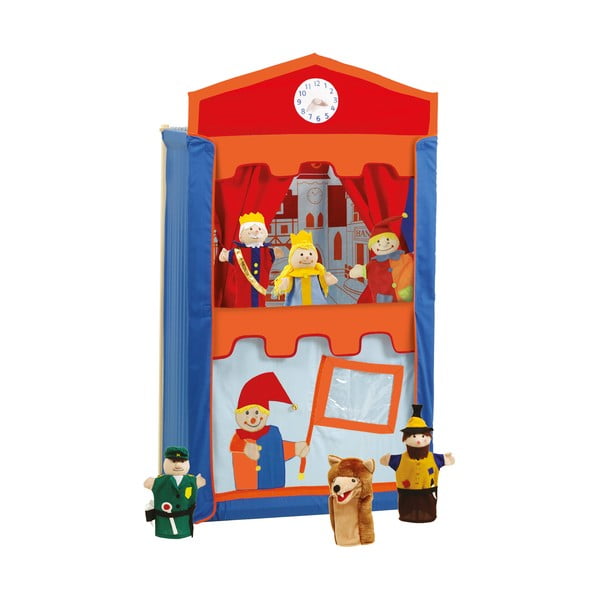 Rotaļu rokas leļļu skatuve Kasper – Roba