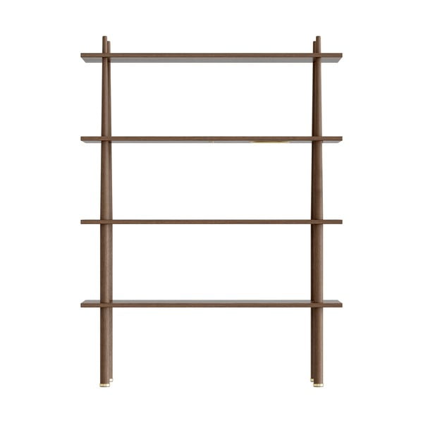 Brūna modulārā plauktu sistēma ar ozolkoka imitāciju 110x148 cm Stories – UMAGE-image-3