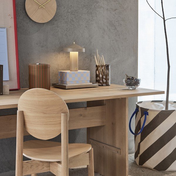 Metāla dekoratīva paplāte 24,5x31,5 cm Bakku – OYOY Living Design-image-1