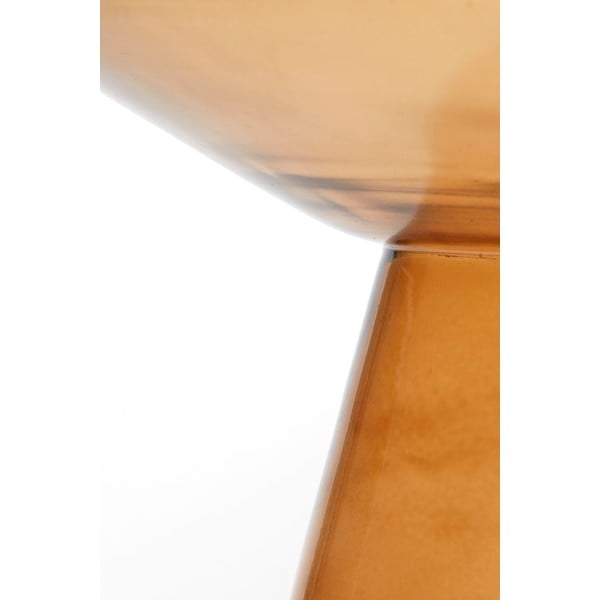 Stikla apaļš sānu galdiņš ø 37 cm Dakwa – Light & Living-image-3