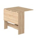 Izvelkams ēdamgalds ar ozolkoka imitāciju 76x28 cm Papillon – TemaHome