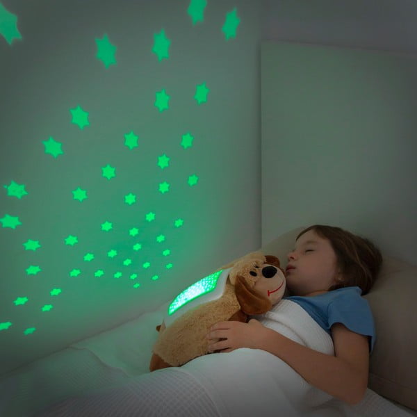 Bērnu plīša LED projektors InnovaGoods suns