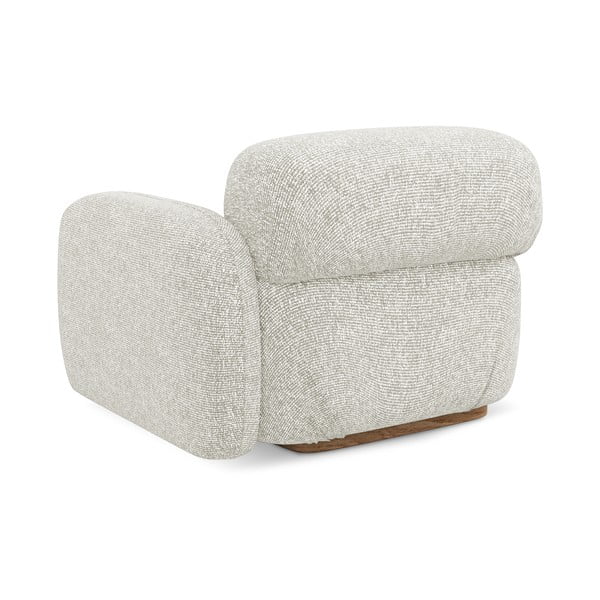 Krēmkrāsas modulārā dīvāna daļa (ar labo stūri) Ailani – Makamii-image-3