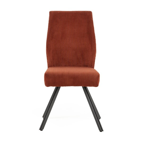 Oranži velveta pusdienu krēsli (2 gab.) Anibal – Marckeric-image-2