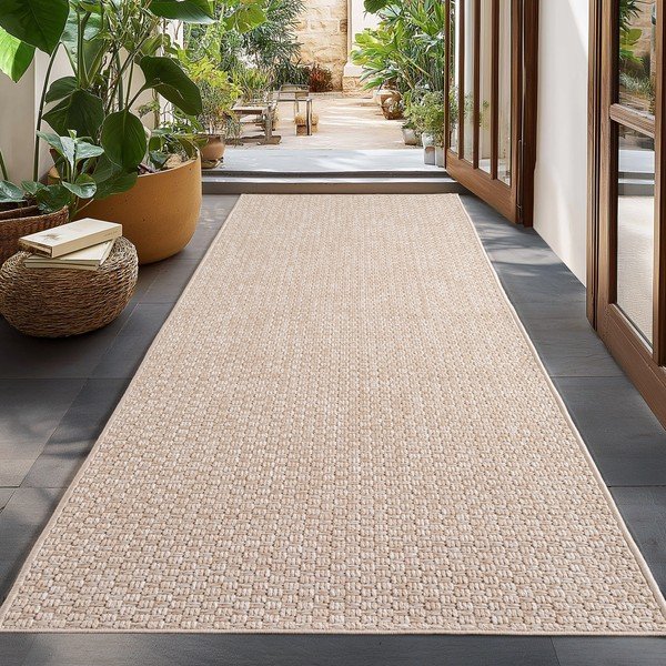 Bēšs iekštelpu un āra paklājs 80x150 cm Ibiza 1901 – Ayyildiz Carpets-image-1