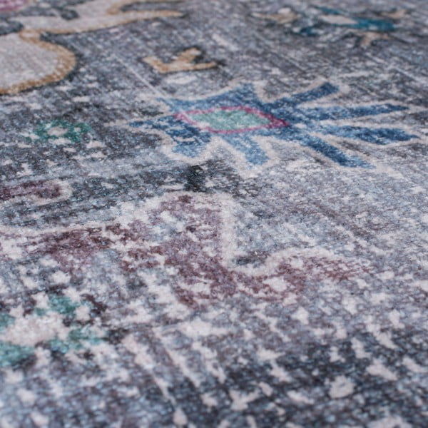 Zils/pelēks mazgājams paklājs 230x160 cm Millie – Flair Rugs-image-2