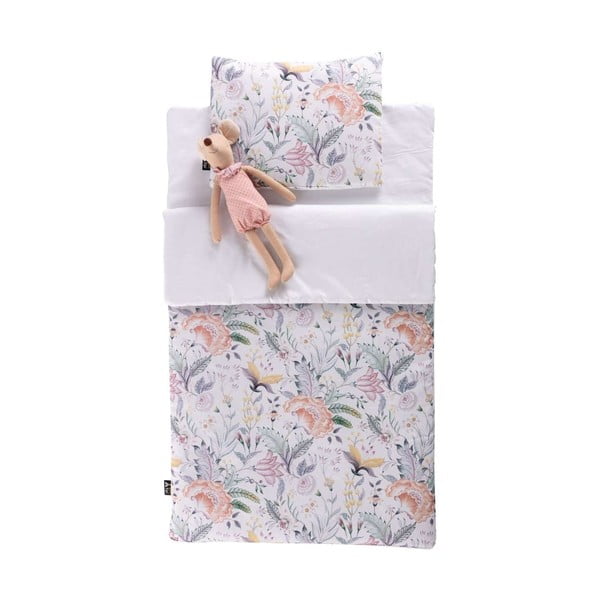 Bērnu guļammaiss Flowers – Yellow Tipi-image-1