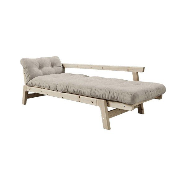 Izvelkamais dīvāns Karup Design Step Natural Clear/Linen Beige-image-4