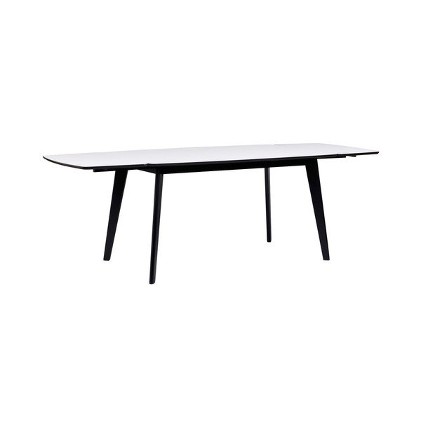 Melnbalts pusdienu galds Rowico Griffin, 150 x 90 cm-image-1