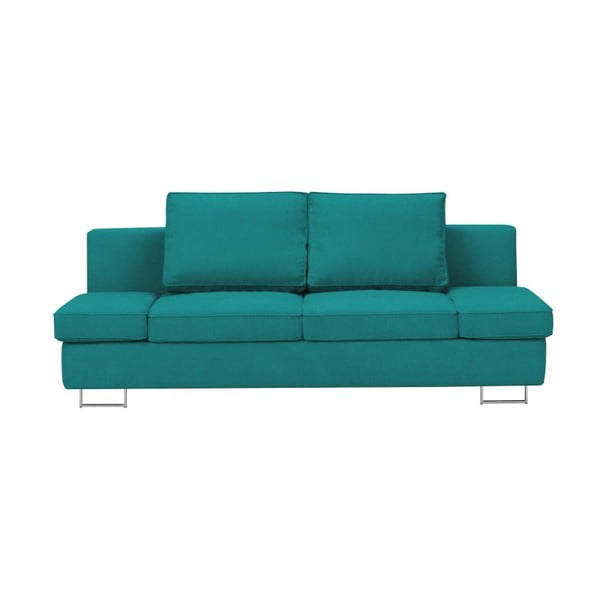 Tirkīza divvietīgs dīvāns ar krēslu Windsor & Co Sofas Iota