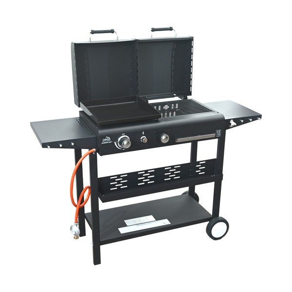 Gāzes/kokogļu grils Domino 2in1 – Cattara-image-1