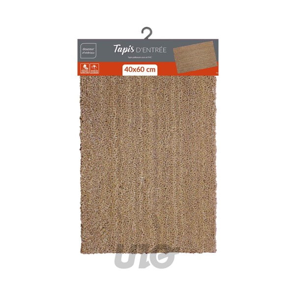 Kokosšķiedras kājslauķis 40x60 cm Paco – douceur d'intérieur-image-1