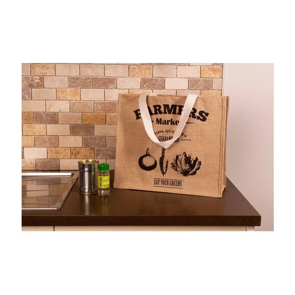 Kokvilnas iepirkumu soma Farmers Market – Premier Housewares-image-1