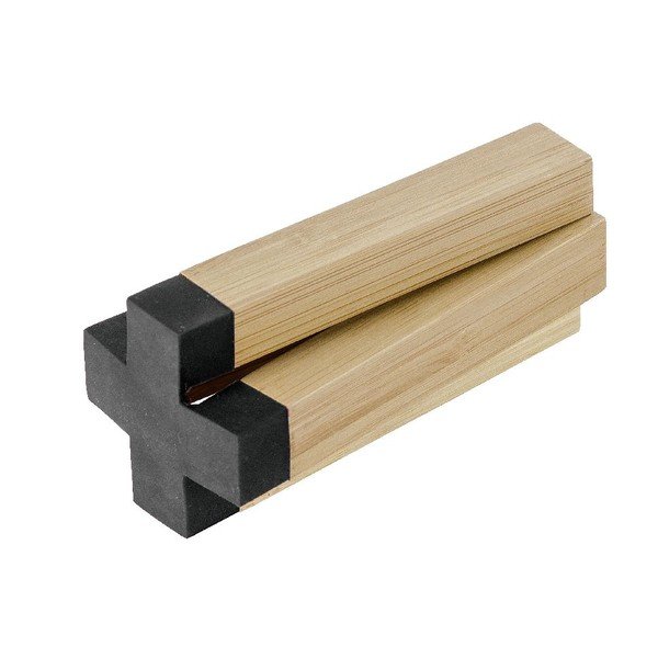 Melns bambusa podu paklājs Wenko Cross-image-2