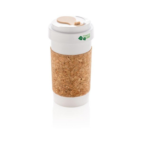 Videi draudzīga termo krūze ar korķa uzmavu XD Design Collection ECO, 400 ml-image-2
