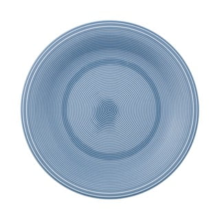 Gaiši zils porcelāna šķīvis Villeroy & Boch Like Color Loop, ø 28 cm