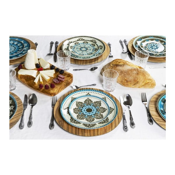 Porcelāna/keramikas pusdienu komplekts (18 gab.) Cala Jondal – VDE Tivoli 1996-image-1