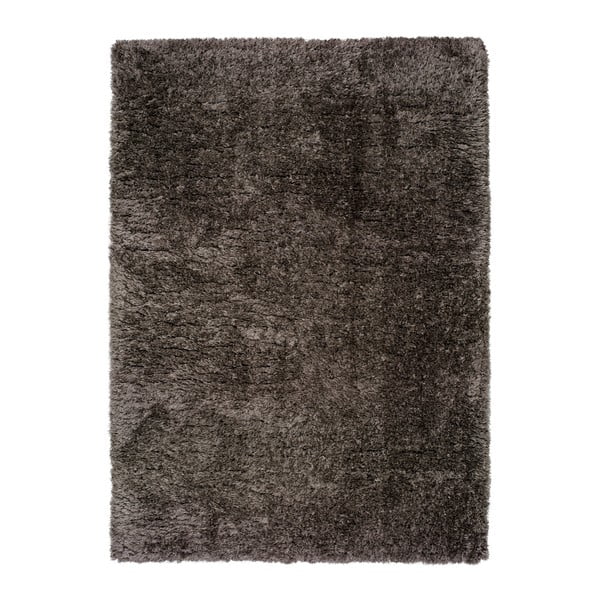 Tumši pelēks paklājs Universal Floki Liso, 200 x 290 cm