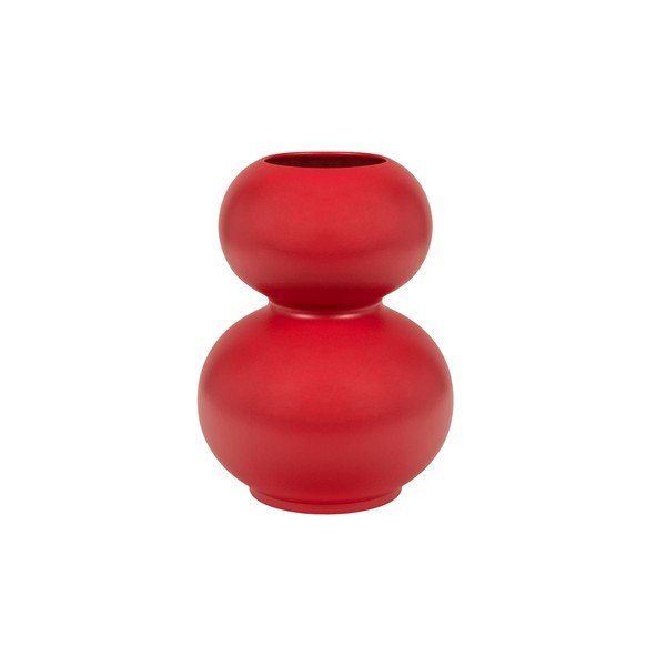 Sarkana keramikas vāze (augstums 36 cm) Tuga – noo.ma