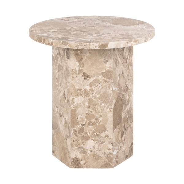 Marmora apaļš sānu galdiņš ø 50 cm Naxos – Actona-image-4