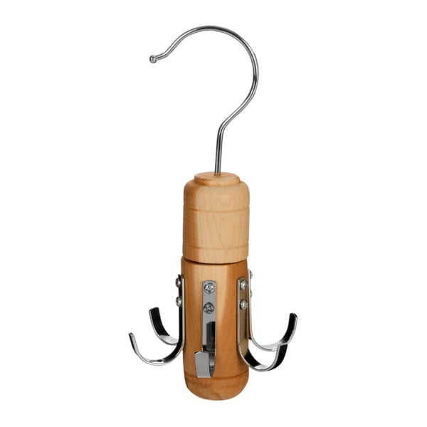 Piekaramais koka turētājs kaklasaitēm un jostām The Dandy – Premier Housewares