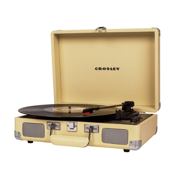Dzeltens gramofons Crosley Cruiser Plus