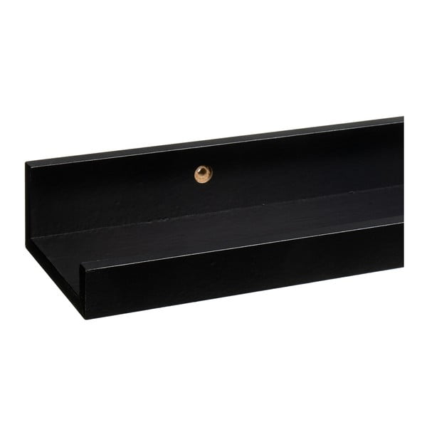 Melns sienas plaukts bildēm 100 cm – Casa Selección-image-3