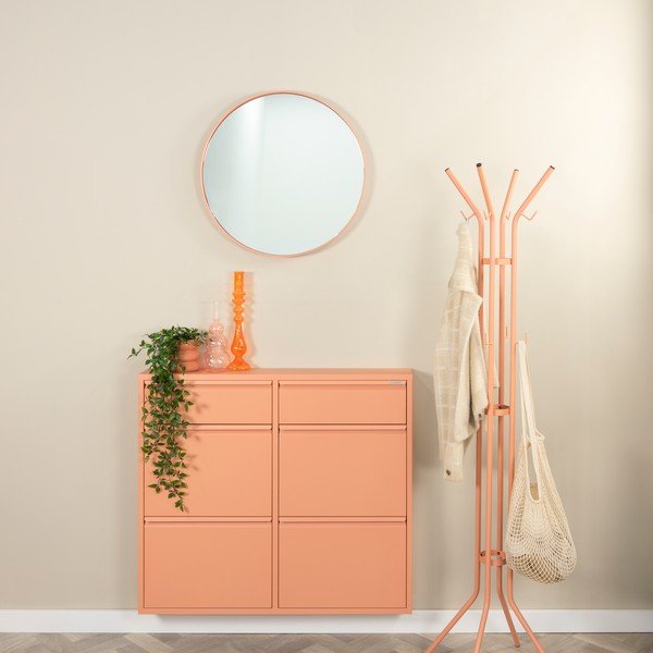 Lašrozā metāla atverams apavu plaukts 98x86x15 cm Billy – Spinder Design-image-1