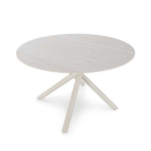 Apaļš ēdamgalds ar keramikas virsmu ø 119,5 cm Talia – Marckeric-image-2