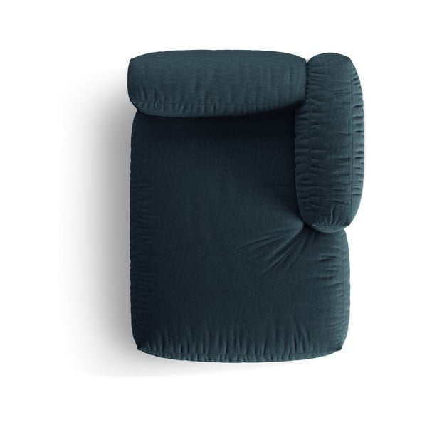 Tumši zila modulārā dīvāna daļa (ar labo stūri) Martina – Micadoni Home-image-3