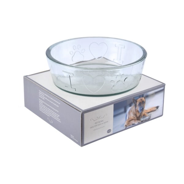 Stikla bļodiņa mājdzīvniekiem ø 24 cm – Ego Dekor-image-2