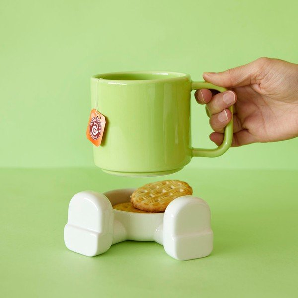 Krūzes un bļodas komplekts Mr. Sitty – Balvi-image-1