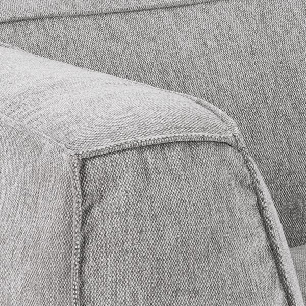 Gaiši pelēks moduļu dīvāns Bonami Selection Fairfield, 208 cm-image-1