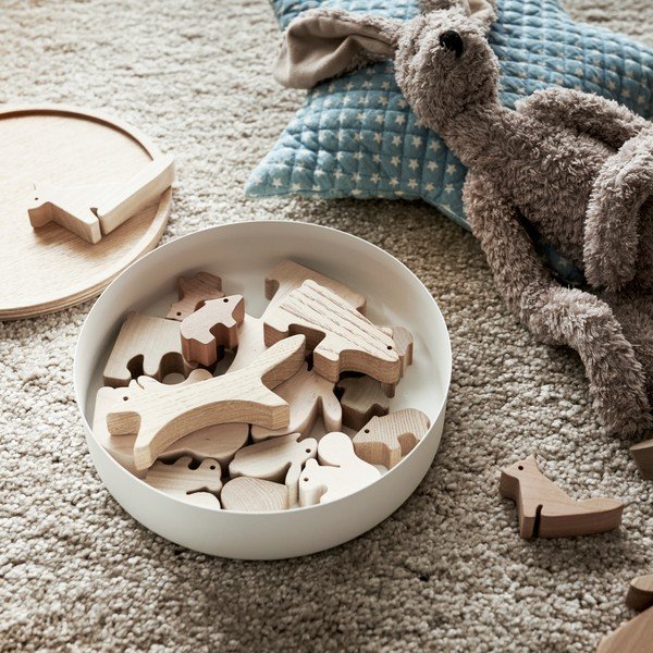 Dekoratīva metāla uzglabāšanas kaste Rin – YAMAZAKI-image-3