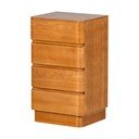 Dabīga toņa kumode 40x70x34 cm Fejo – WOOOD