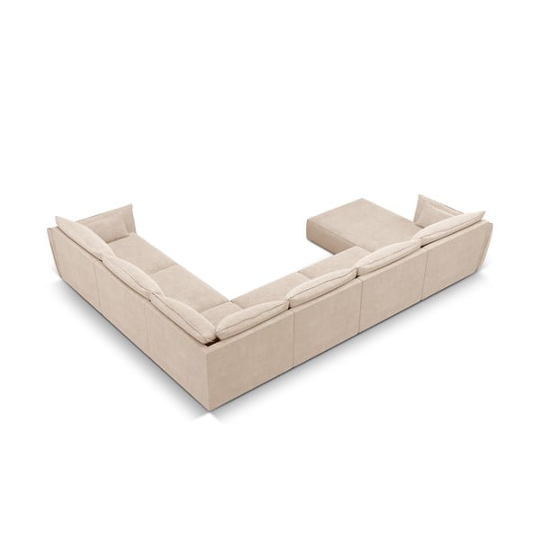 Bēšs stūra dīvāns (labais stūris) Vanda – Mazzini Sofas-image-3