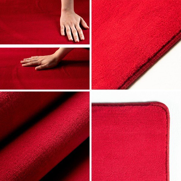 Sarkans mazgājams paklājs 60x110 cm Sky – Ayyildiz Carpets-image-3