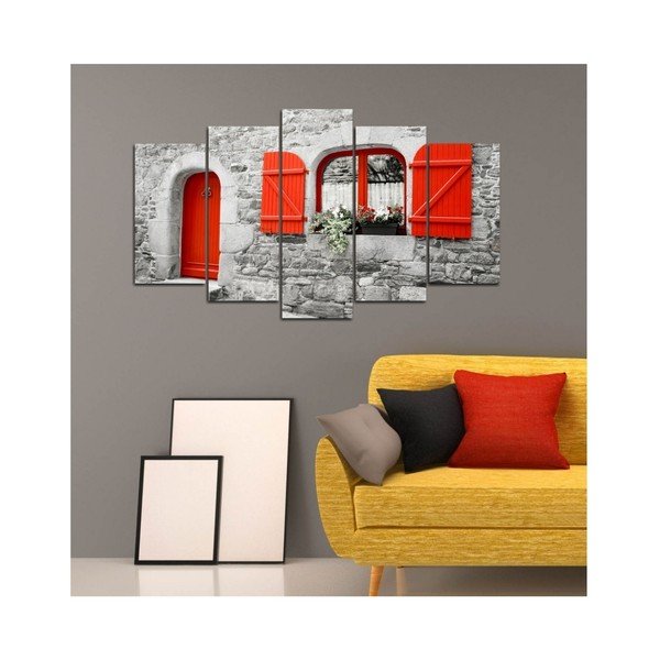 Daudzdaļīga 3D Art Laginto glezna, 102 x 60 cm-image-1