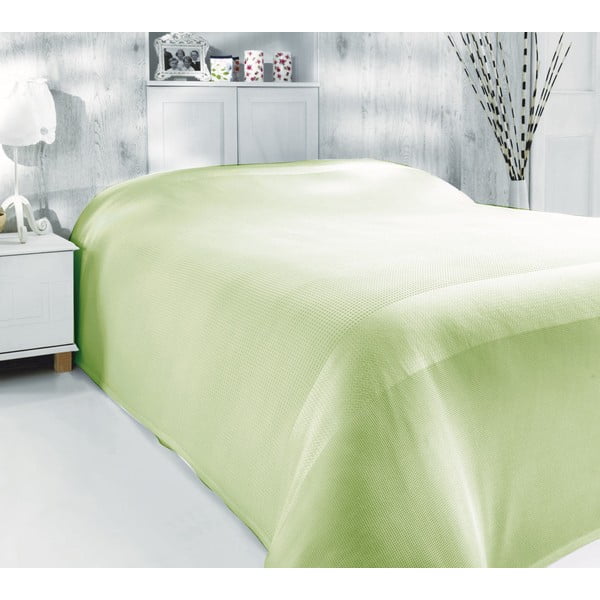 Zaļa gultas pārklājs Dream 200 x 220 cm