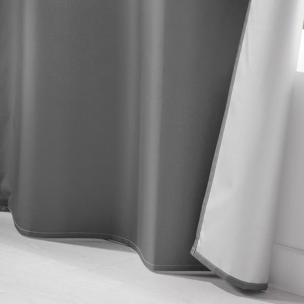 Antracīta pelēks siltumizolējošs aizkars 140x260 cm Icemount – douceur d'intérieur-image-3
