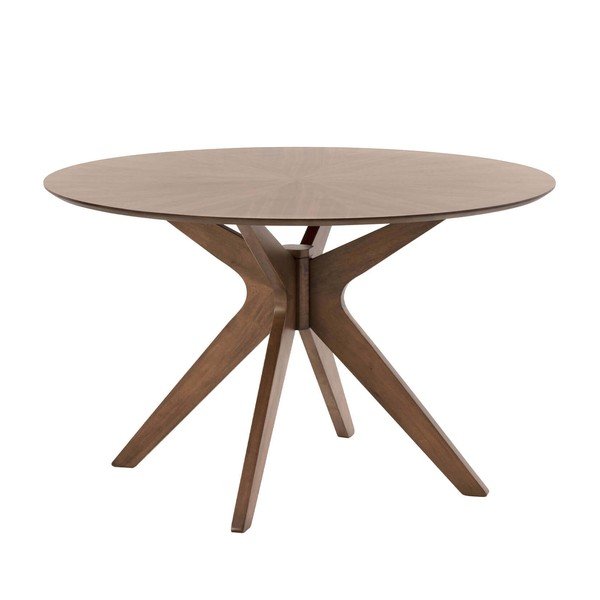Ēdamgalds no valrieksta koka sømcasa Carmel, ⌀ 120 cm